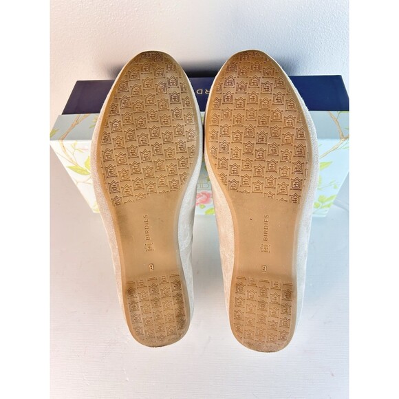 BIRDIES WOMEN'S US SIZE 9.0 Starling Suede Slate Loafer Flat Slip Ons - Picture 6 of 8